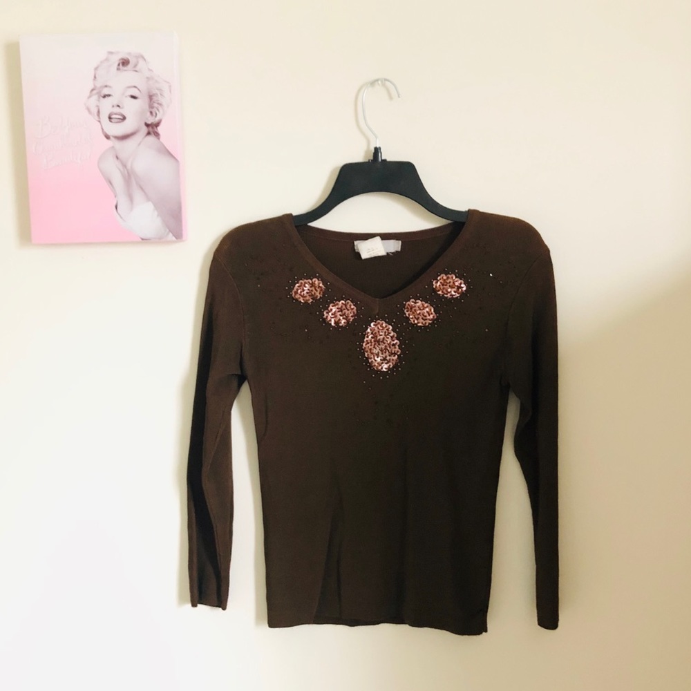 Embellished Sweater/Blouse
